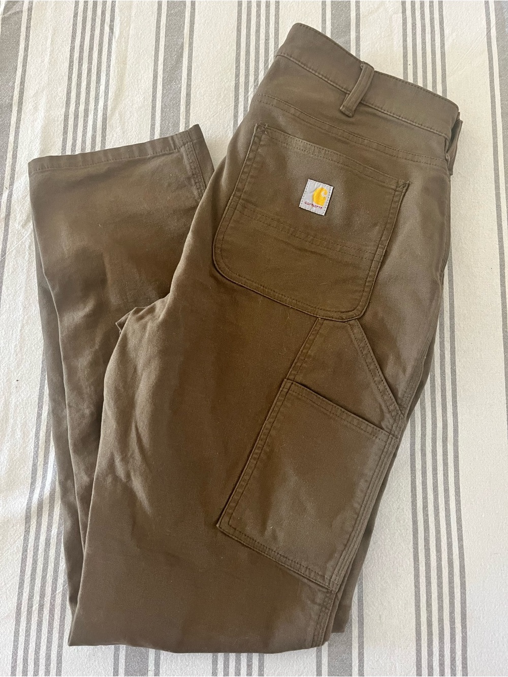 Carhartt Women’s Brown/GreenWork Dungaree Pants